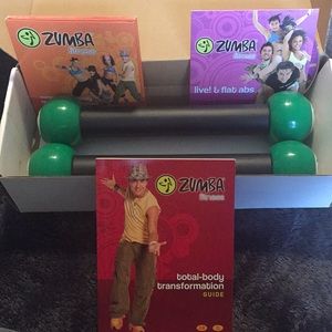 Zumba fitness kit.